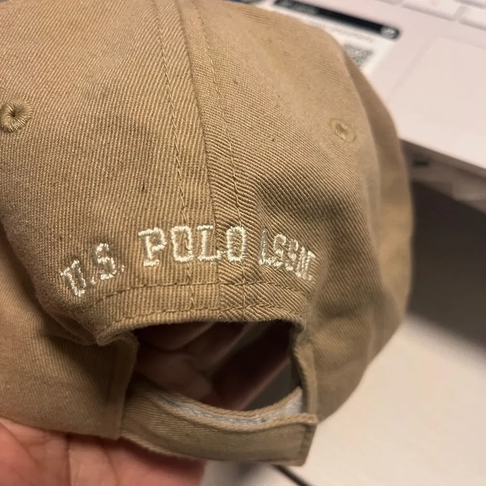 U.S. Polo Assn. Kids Hat One Size Cap Khaki Sand